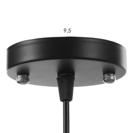 Bayerlux lamp "Bird on a branch" 1x40W E27 black 21x10x120 cm.-4
