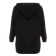 Hudy female minku: Casual Collection Black color, rr 50-52
