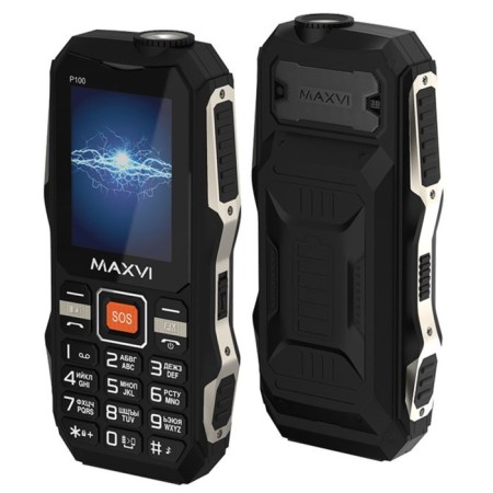 Cell phone Maxvi P100 Black-2