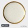Porcelain porcelain porous pourSephona, d = 18.5 cm, beige color