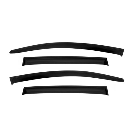 Window deflectors Haval F7, 2019-, Dark