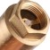 Reverse valve Stout SVC-0012-000020, 3/4 ", spring, coupling, with a plastic saddle