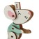 New Year's prefabricated pendant on the Christmas tree "New Year! Mouse "