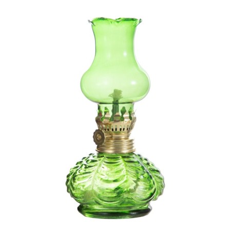 Kerosene lamp decorative "Gene" Green 8x8x18 cm Risalux-4