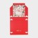 Folding box “Happy New Year!”, 14 x 14 x 3.5 cm, new year