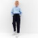 Shirt for the boy Minaku: School Collection, Blue Color, Height 128 cm