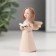 Souvenir Polystone "Angel-girl Kournosai" MIX 6.3x2x3.8 cm