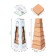 Wooden toy "Magnetic pyramid"