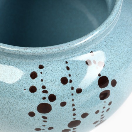 Baking pot "Russian" 0.85l / 14x14cm, blues-2