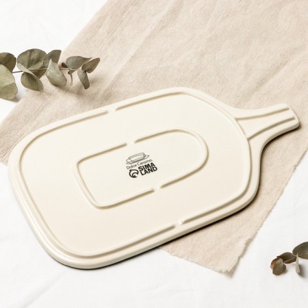 Ceramic “Stone” ceramic dish, 29.7x17.5 cm, gray color-5