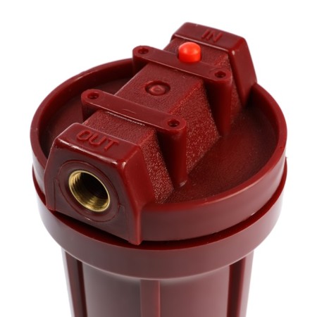 The Aquarite filter case is ABF-GOR-12, 1/2, for hot water, a key and fasteners, red-2