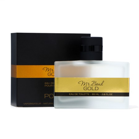Tuale water male Mr. Bond Gold, 85 ml