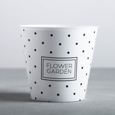 Flower pot, flower Garden Kashpo, 0.8 l, 11 x 12 cm-1