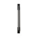 Cappio bracket handle, aluminum, m/o 128 mm, black color with gray insert