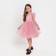 Children's dress with wings Kaftan p. 32 (110-116 cm), pink
