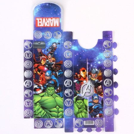 Penal-football Plastic, 75x195x25 mm, prefabricated, Avengers-6