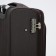 Small suitcase 20 ”, lightning department, code lock, 4 wheels, outer pocket, brown color