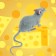 An animal figure stretching "mouse", mix