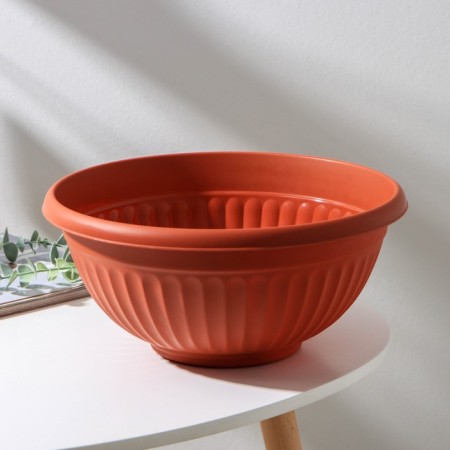 Kashpo-Misk "Libya", d = 30 cm, 4 l, color terracott