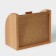 Bakery with a transparent cover, 22.5 × 29 × 15 cm, beech