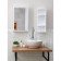 Hilton Universal bathroom set, white color