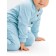 Children's overalls with a fashion cap, height 80 cm, blue color