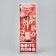 Gift package for a bottle, packaging, “pink mood”, 9 x 25 x 8.9 cm