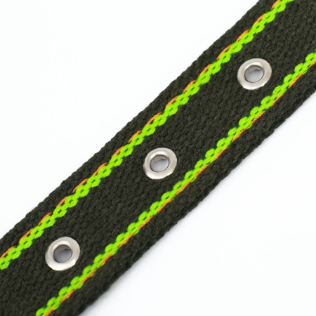 Collar of tarpaulin dimensionless two -layer, khaki/green, 67 x 3 cm, Osh up to 55 cm-6