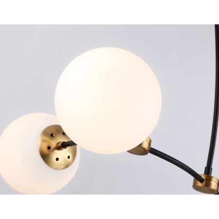 Suspended Ambrella Light, Modern, TR2544, 4HE27, Black Color, Bronze-4