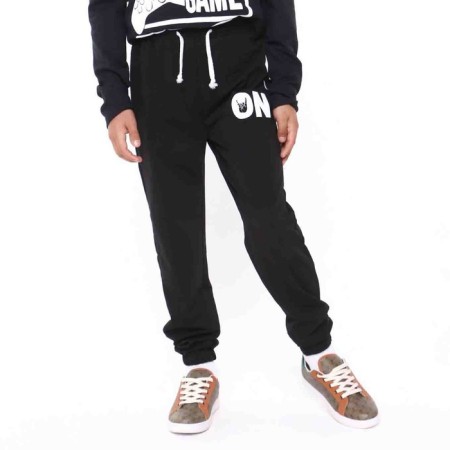 Pants for a boy, black color/on, height 98-104cm