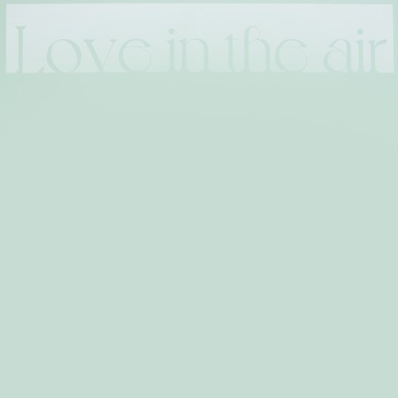 Floristic film, "Love in the air" 65MKM, light pistachio 58 x 58 cm-2