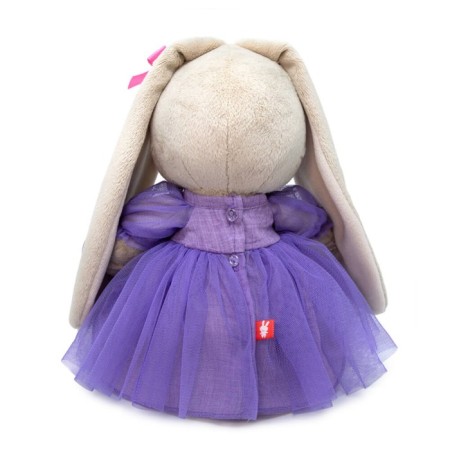 Soft toy "Bunny mi in a dress with a gold bow", 23 cm-2