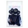 Shar Latex 12 "Happy Birthday", stars, 5 pcs.