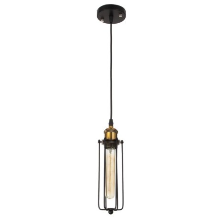 Lamp Bayerlux 2099/1bk E27 40W Black 6x6x18-118 cm