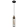 Lamp Bayerlux 2099/1bk E27 40W Black 6x6x18-118 cm