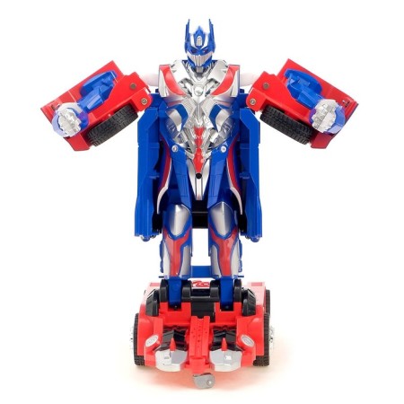 Robot Radio -controlled "Autobot" is transformed, with a battery, a charge from USB-4