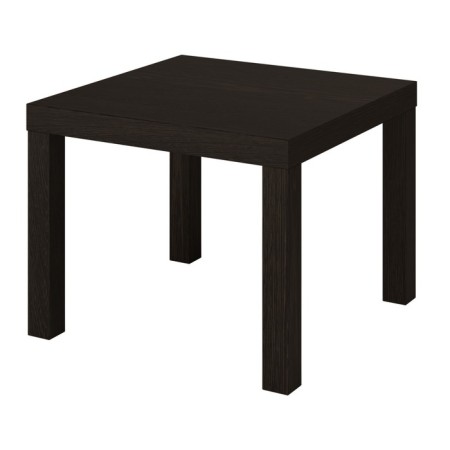 Commercial Lakk table, 550x550x440, dark oak
