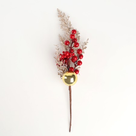 New Year. Decor "Golden Fine", with a ball, 32 × 13 × 8 cm-1