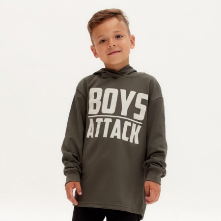 Children's sweatshirt with a hood KAFTAN "Rock on" p. 30 (98-104)-5