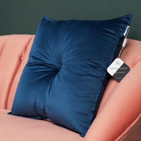 Sofi de Marko “Vivian” pillow, size 55x55 cm, blue color-1