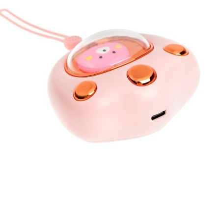 Electric Portable Hand Gray, 5 W, AKB, 800 mAh, up to 55 ° C, USB, pink-4