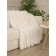 Texrepublic blanket, size 200x220 cm, champagne color