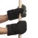 Supported mittens, diagonal, insulation: double vatin, mix, greengo