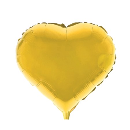 Foil ball 18 ", heart, color mix