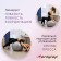 Fitball ONLYTOP, D = 75 cm, 1000 g, anti -wings, peach color