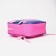 Baby backpack on lightning, 1 outer pocket, insert mix, pink color
