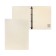 Folder on 4 rings A4, Calligrata, 40 mm, 700 μm, panoramic, with facial pockets, white