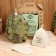 3B1 bath set (hat "With a light steam!", Oak broom with a winding with herbs, mitten)