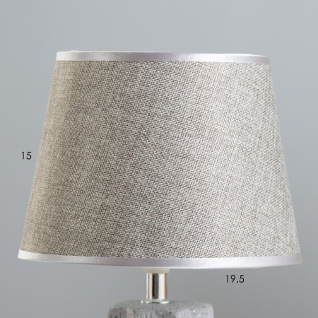 Iris table lamp E14 40W gray 20x20x33 cm Risalux-2