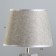 Iris table lamp E14 40W gray 20x20x33 cm Risalux